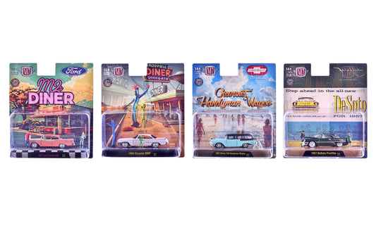 "Auto News" Release 16 Set of 4 Cars Limited Edition to 8500 pieces Worldwide 1/64 Diecast Model Cars