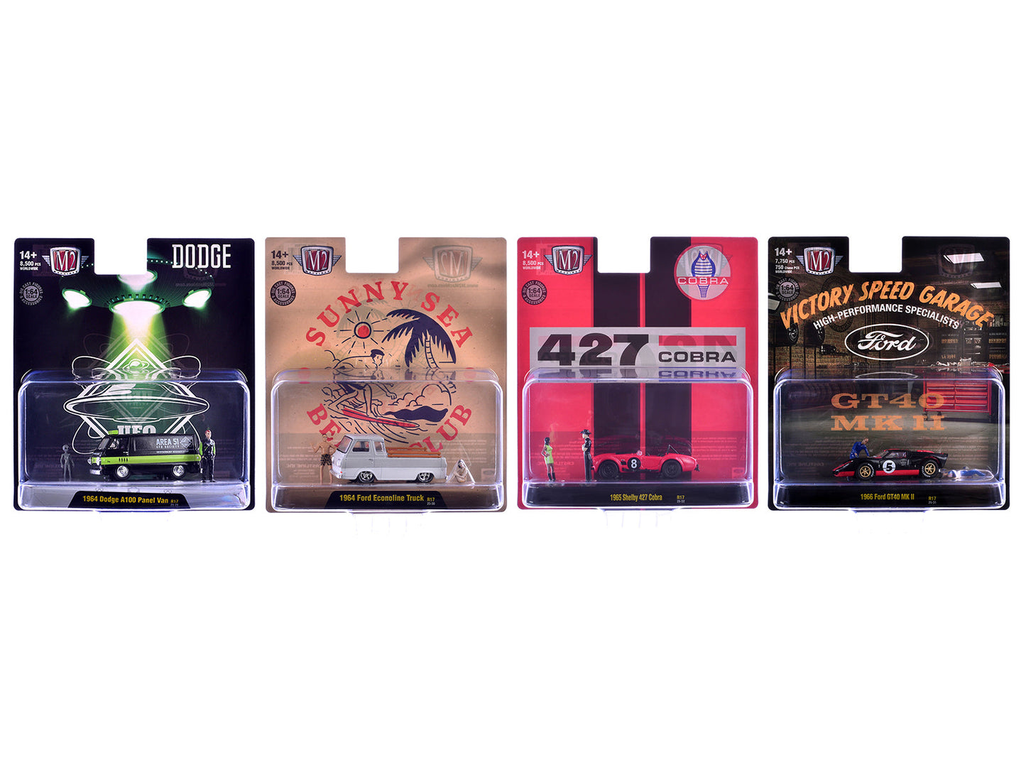 "Auto News" Release 17 Set of 4 Cars Limited Edition to 8500 pieces Worldwide 1/64 Diecast Model Cars