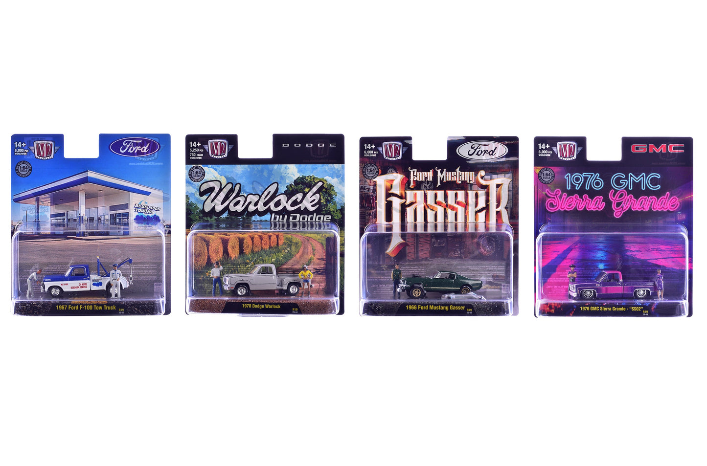 "Auto News" Release 19 Set of 4 Cars Limited Edition to 6000 pieces Worldwide 1/64 Diecast Model Cars