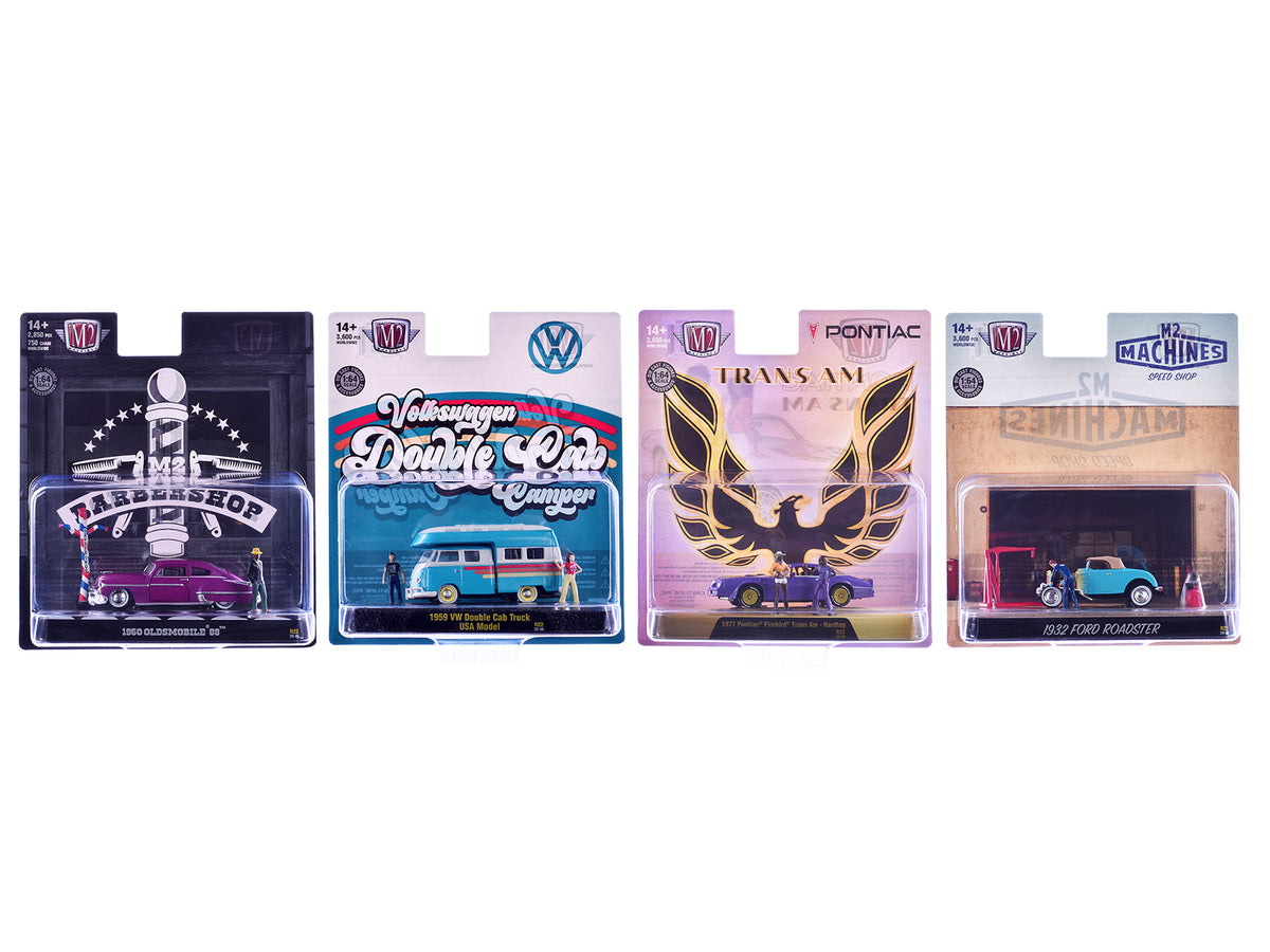 "Auto News" Release 22 Set of 4 Cars Limited Edition to 3600 pieces Worldwide 1/64 Diecast Models