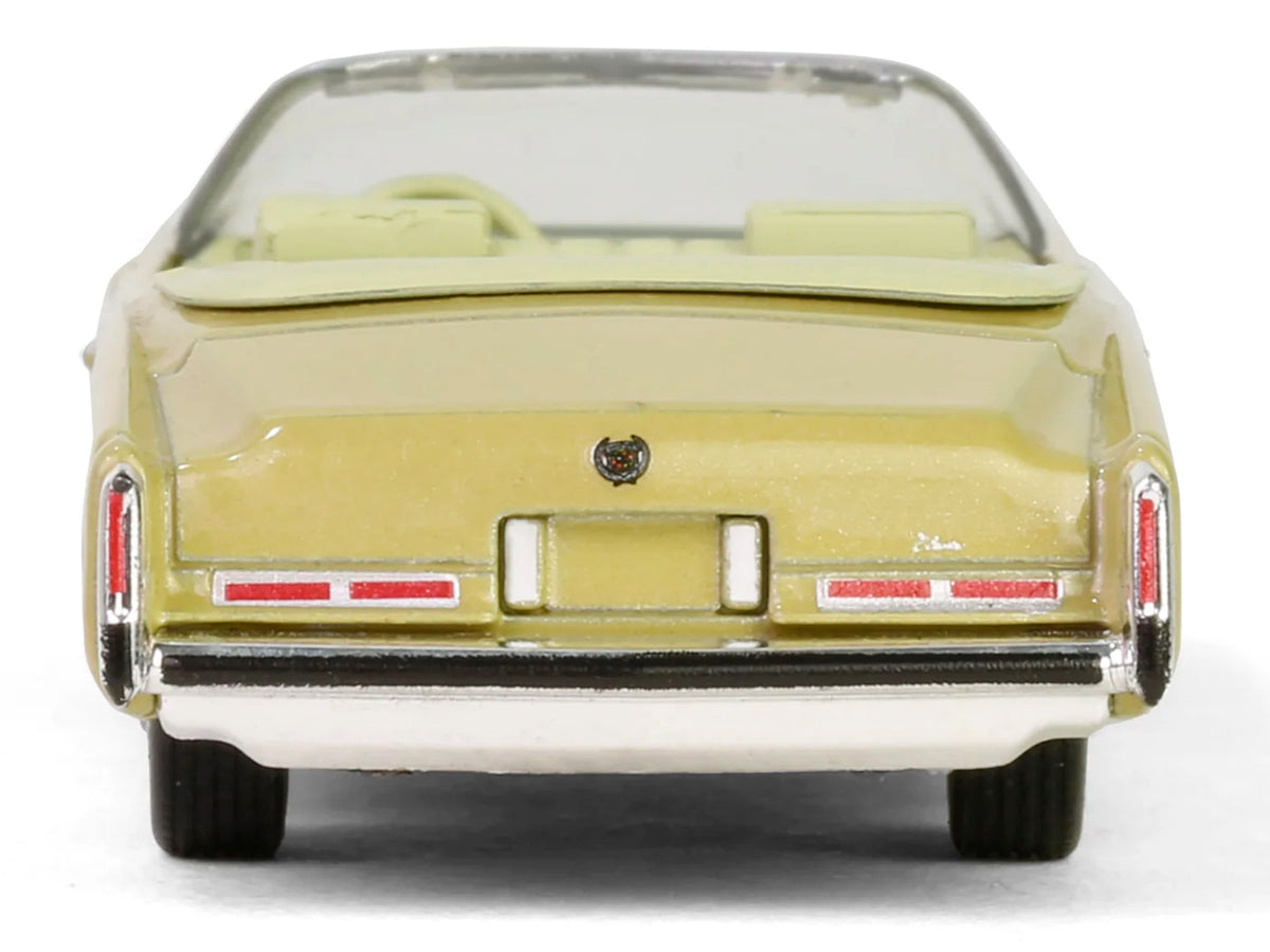 1975 Cadillac Eldorado Convertible Florentine Gold Firemist "Showroom Floor" Series 6 1/64 Diecast Model Car