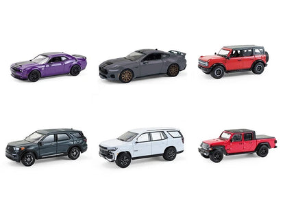 "Showroom Floor" Series 7 Set of 6 Cars 1/64 Diecast Model Cars