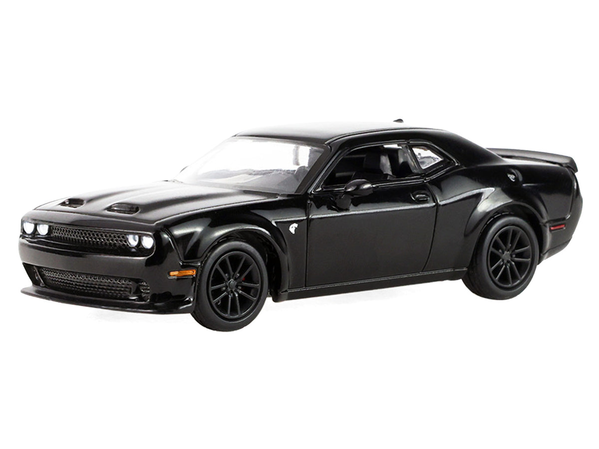 2023 Dodge Challenger SRT Hellcat Widebody Black "Auto Mall" Series 8 1/64 Diecast Model Car