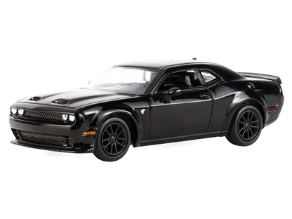 2023 Dodge Challenger SRT Hellcat Widebody Black "Auto Mall" Series 8 1/64 Diecast Model Car