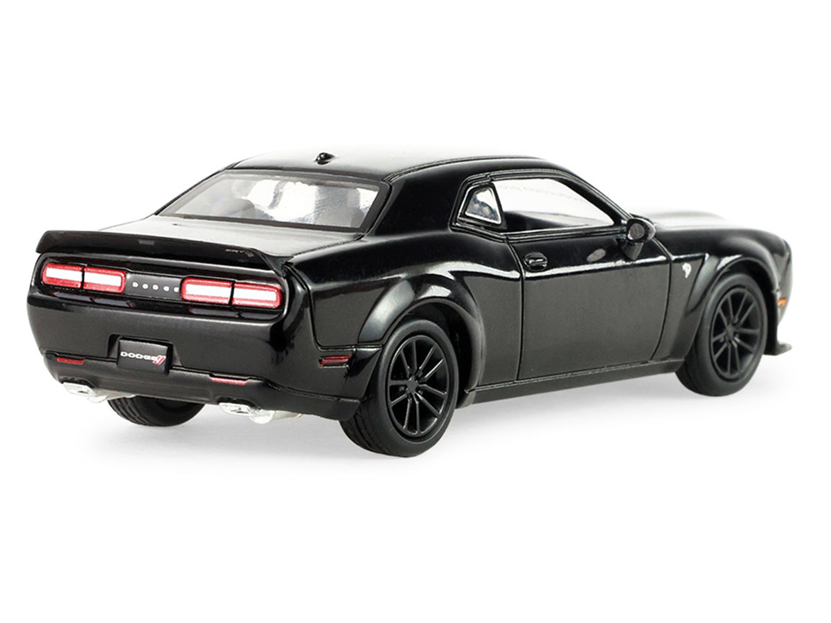 2023 Dodge Challenger SRT Hellcat Widebody Black "Auto Mall" Series 8 1/64 Diecast Model Car