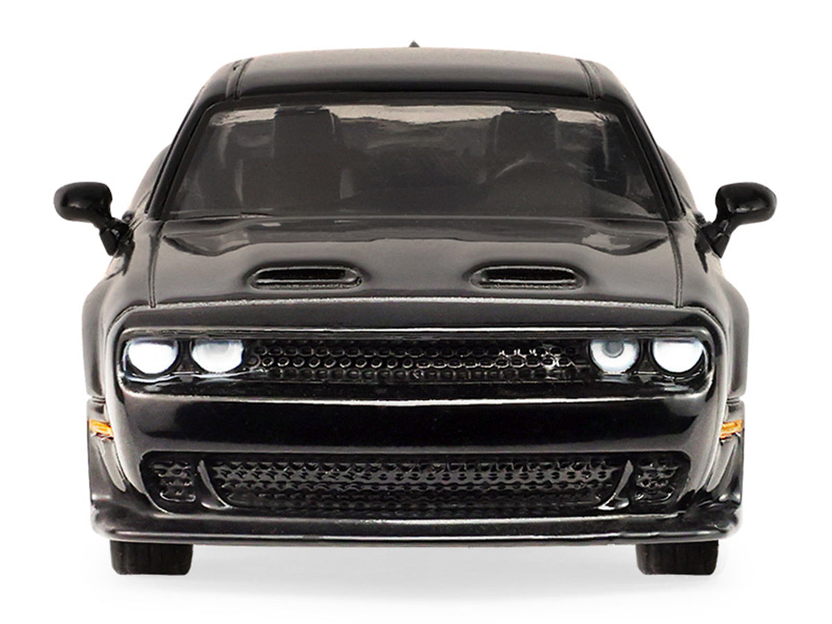 2023 Dodge Challenger SRT Hellcat Widebody Black "Auto Mall" Series 8 1/64 Diecast Model Car