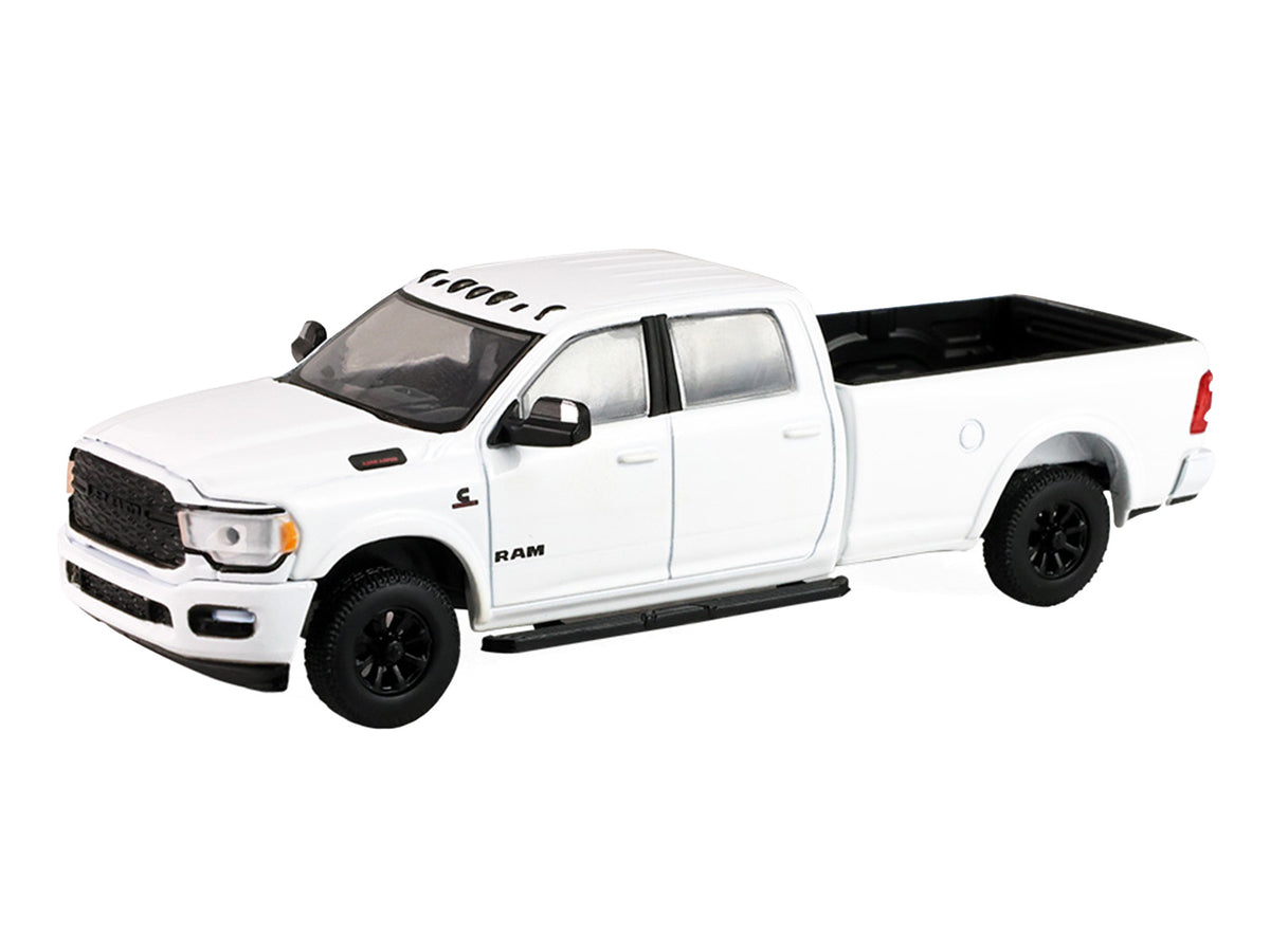 2023 Ram 2500 Bighorn Pickup Truck White "Auto Mall" Series 8 1/64 Diecast Model Car