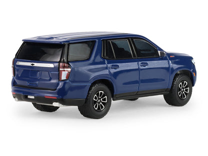 2024 Chevrolet Tahoe Midnight Blue Metallic "Auto Mall" Series 8 1/64 Diecast Model Car