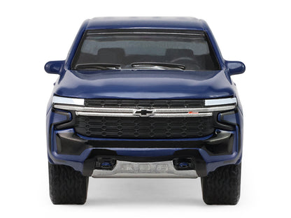 2024 Chevrolet Tahoe Midnight Blue Metallic "Auto Mall" Series 8 1/64 Diecast Model Car
