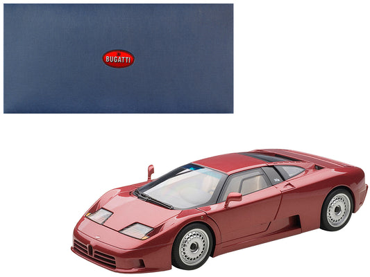 Bugatti EB110 GT Dark Red 1/18 Diecast Car Model