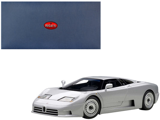 Bugatti EB110 GT Silver 1/18 Diecast Car Model