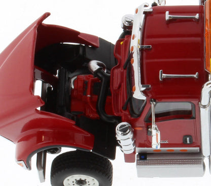 International HX520 Day Cab Tandem Tractor Red 1/50 Diecast Model