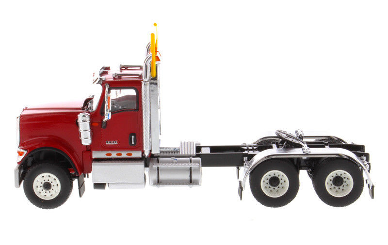International HX520 Day Cab Tandem Tractor Red 1/50 Diecast Model