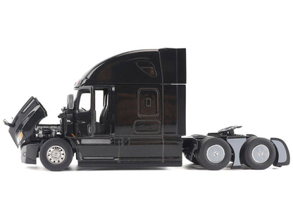 Freightliner New Cascadia Sleeper Cab Truck Tractor Black "Transport Series" 1/50 Diecast Model