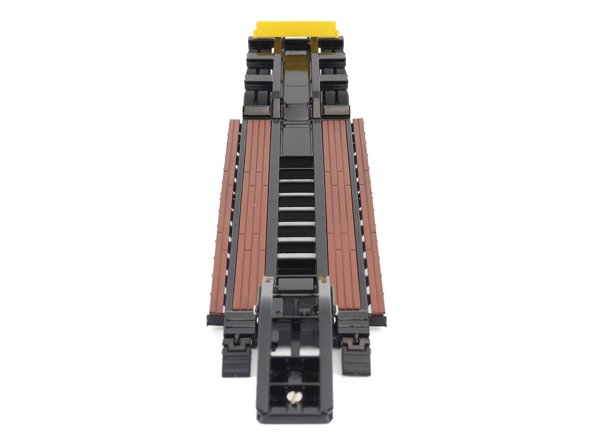 Trail King TK120 Hydraulic Detachable Gooseneck Lowboy Trailer Black (Regular Version) "Transport Series" 1/50 Diecast Model