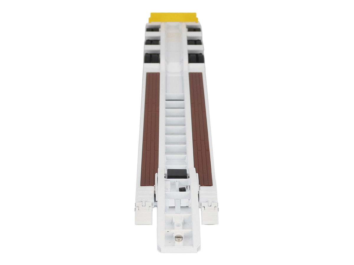 Trail King TK120 Hydraulic Detachable Gooseneck Lowboy Trailer White (Regular Version) "Transport Series" 1/50 Diecast Model