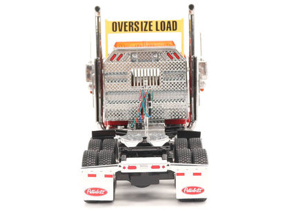 Peterbilt 589 Tandem-Axle Truck Tractor with Day Cab Legendary Red "Transport Series" 1/32 Diecast Model