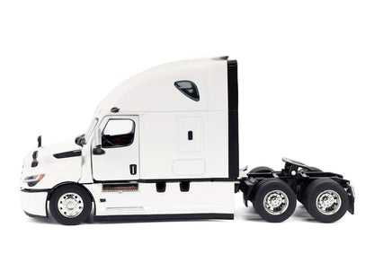 2025 Freightliner Cascadia Gen-5 Sleeper Cab Truck Tractor Winter White "Transport Series" 1/50 Diecast Model