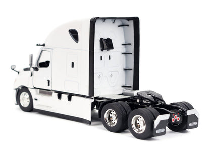 2025 Freightliner Cascadia Gen-5 Sleeper Cab Truck Tractor Winter White "Transport Series" 1/50 Diecast Model