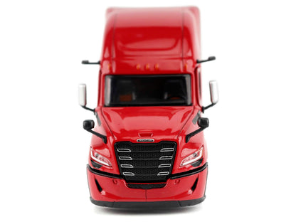 2025 Freightliner Cascadia Gen-5 Sleeper Cab Truck Tractor Red "Transport Series" 1/64 Diecast Model