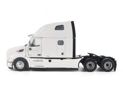 Peterbilt 579 Ultraloft Tandem Tractor White with Great Dane Champion 53ft Dry Cargo Trailer "Transport Series" 1/50 Diecast Model
