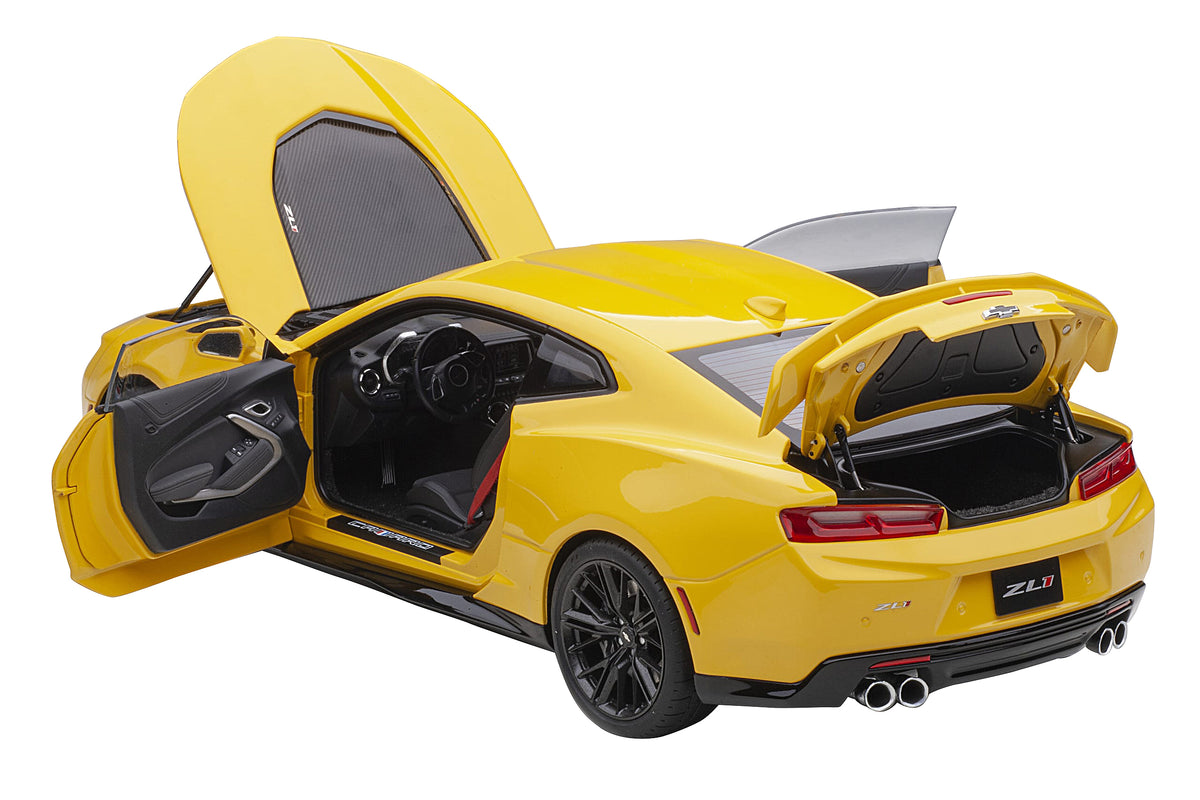 Chevrolet Camaro ZL1 Bright Yellow 1/18 Model Car
