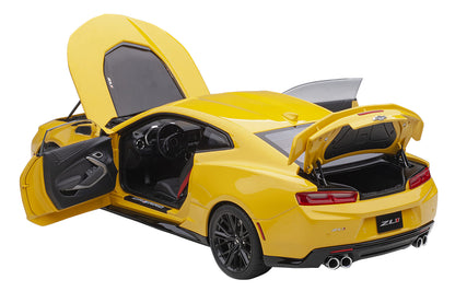 Chevrolet Camaro ZL1 Bright Yellow 1/18 Model Car