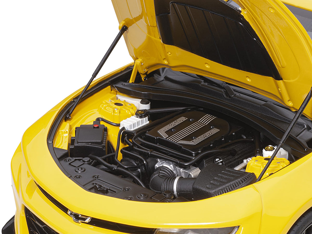 Chevrolet Camaro ZL1 Bright Yellow 1/18 Model Car