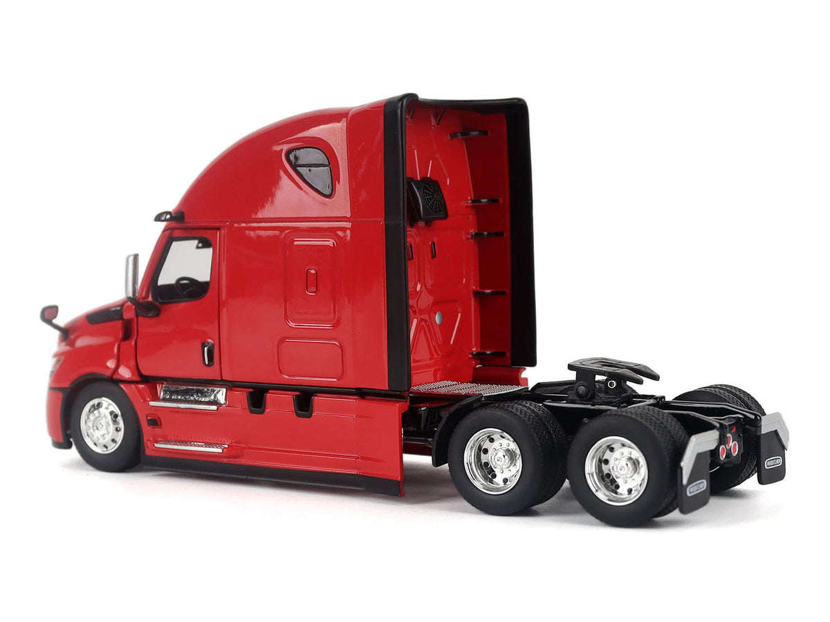 2025 Freightliner Cascadia Gen-5 Sleeper Cab Truck Tractor Red "Transport Series" 1/50 Diecast Model