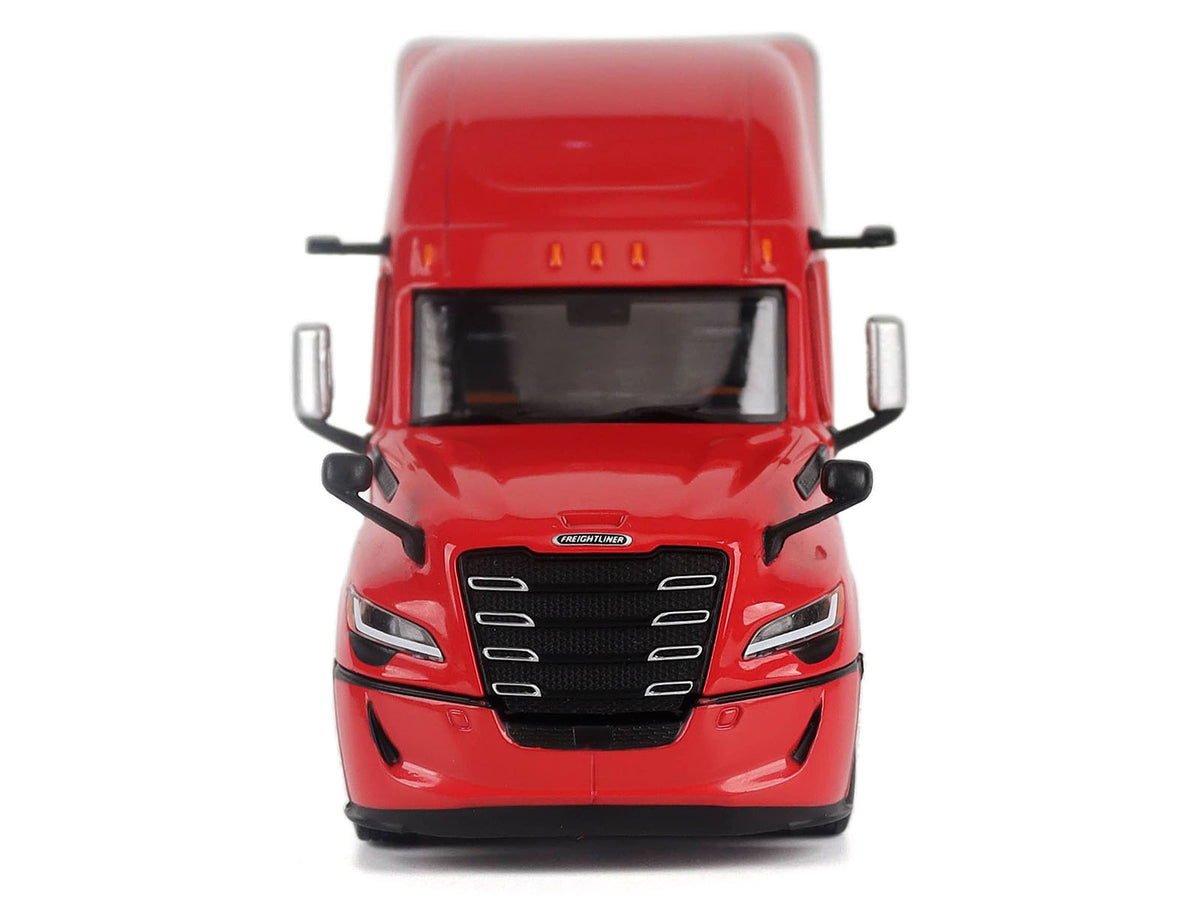 2025 Freightliner Cascadia Gen-5 Sleeper Cab Truck Tractor Red "Transport Series" 1/50 Diecast Model