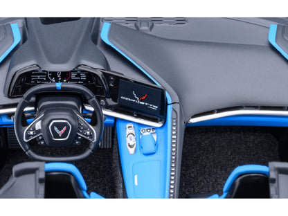 2020 Chevrolet Corvette C8 Stingray Rapid Blue 1/18 Model Car