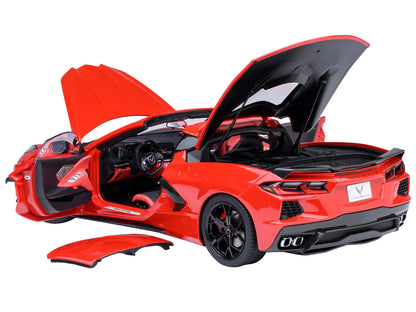 2020 Chevrolet Corvette C8 Stingray Torch Red 1/18 Model Car