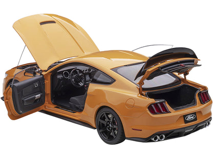 Ford Mustang Shelby GT-350R Orange Fury Metallic 1/18 Model Car