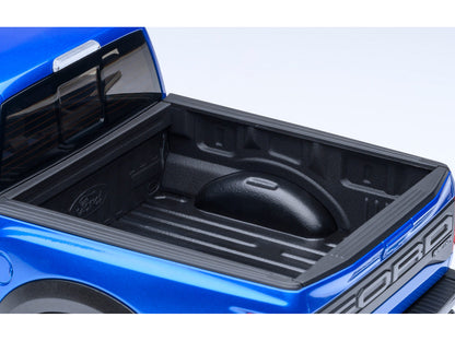 2019 Ford F-150 Raptor Pickup Truck Velocity Blue 1/18 Model Car