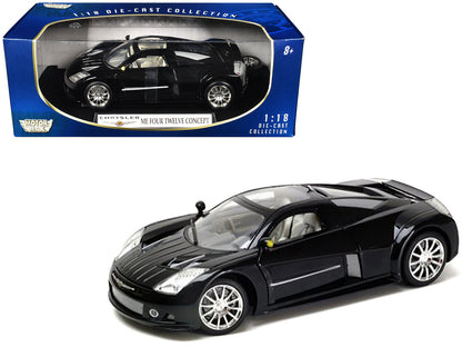 Chrysler Me Four Twelve Black 1/18 Diecast Model Car