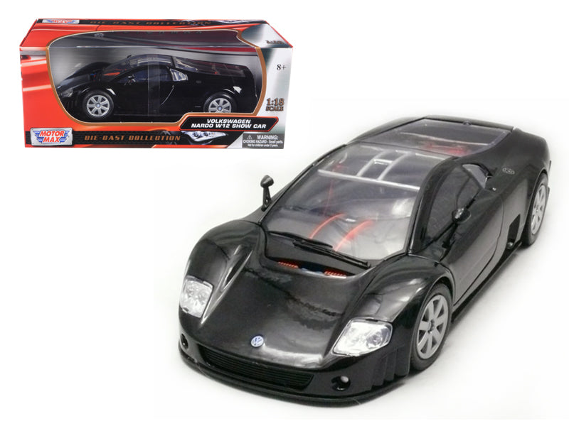 Volkswagen Nardo W12 Show Car Black 1/18 Diecast Model Car