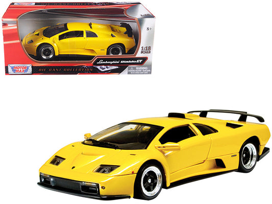Lamborghini Diablo GT Yellow 1/18 Diecast Model Car