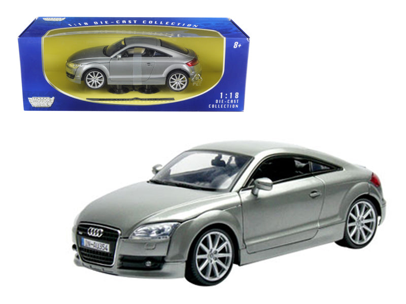 2007 Audi TT Coupe Grey 1/18 Diecast Car Model