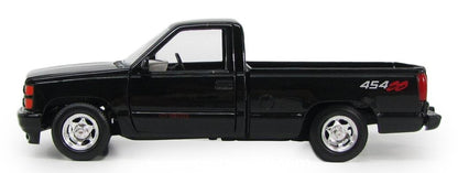 1992 Chevrolet 454 SS Pickup Truck Black 1/24 Diecast Model Car