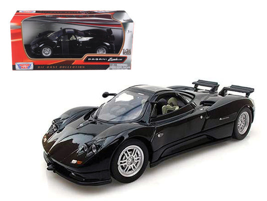 Pagani Zonda C12 Black 1/24 Diecast Car Model