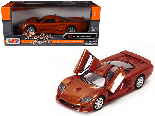Saleen S7 Copper 1/24 Diecast Model Car