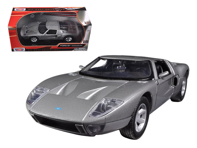 Ford GT Silver 1/24 Diecast Car Model