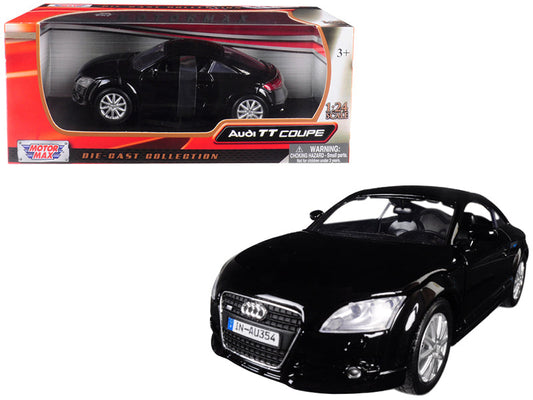 Audi TT Coupe Black 1/24 Diecast Model Car