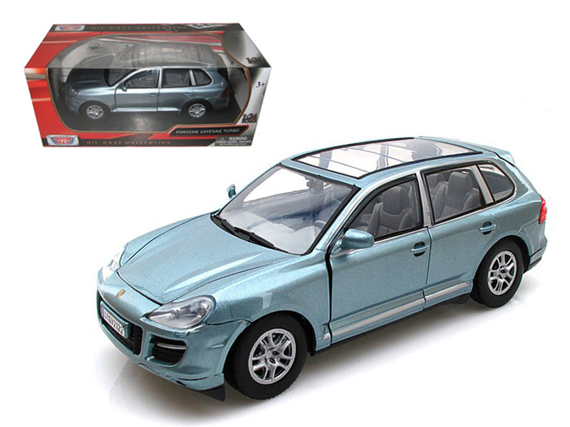 Porsche Cayenne Turbo Grey 1/24 Diecast Car Model