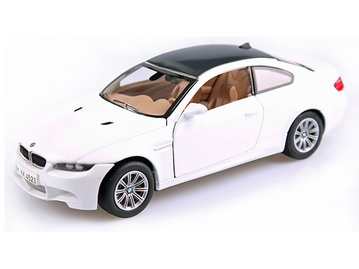 BMW M3 E92 Coupe White 1/24 Diecast Model Car