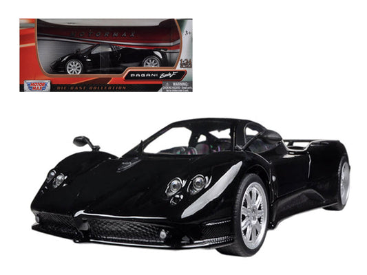 Pagani Zonda F Black 1/24 Diecast Car Model