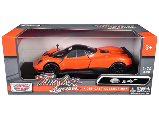 Pagani Zonda F Orange 1/24 Diecast Car Model