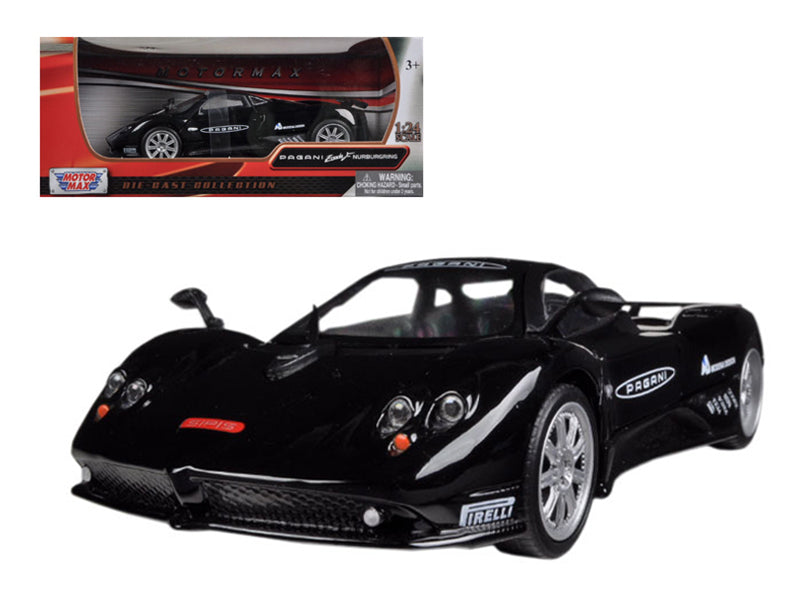 Pagani Zonda F Nurburgring Black 1/24 Diecast Car Model