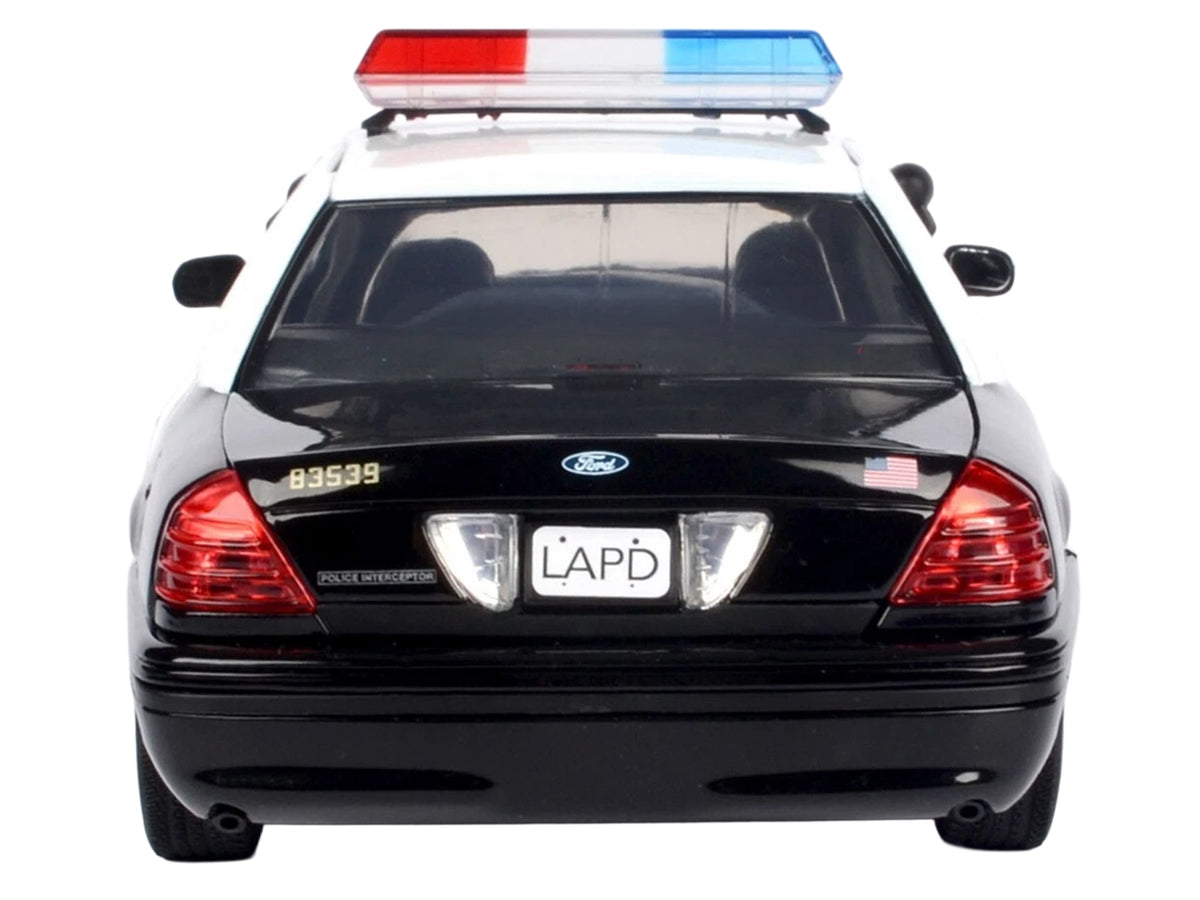 2001 Ford Crown Victoria Los Angeles Police Department LAPD Car 1/18 Diecast Car Model