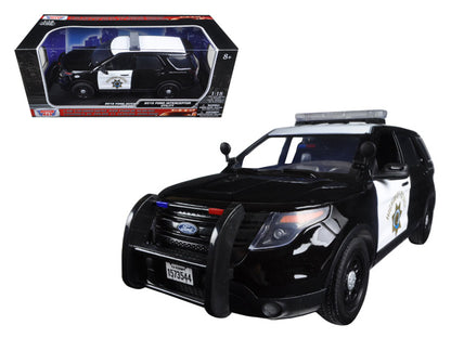 2015 Ford PI Utility Interceptor CHP California Highway Patrol 1/18 Diecast Model Car
